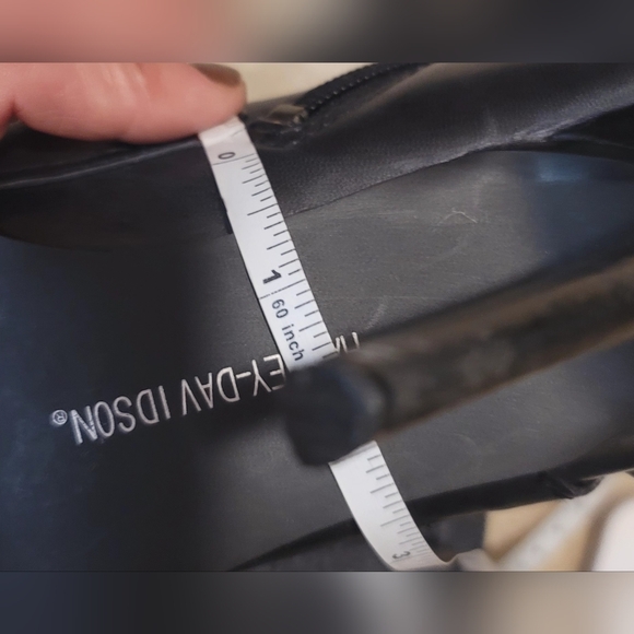 Women's Harley-Davidson "Mikayla"leather boots Strappy Stiletto Sz 7US 6UK 35EUR - Picture 10 of 15